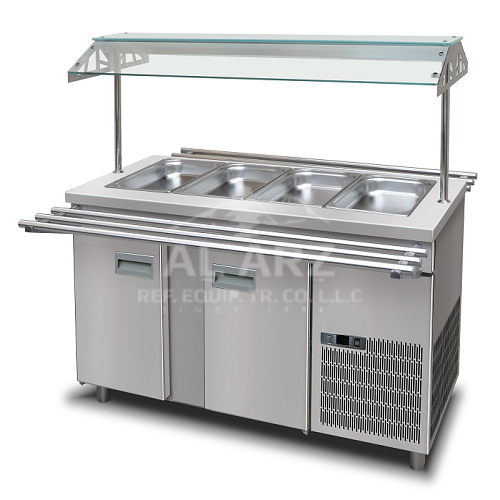 Heavy Duty Stainless-steel Salad Bar