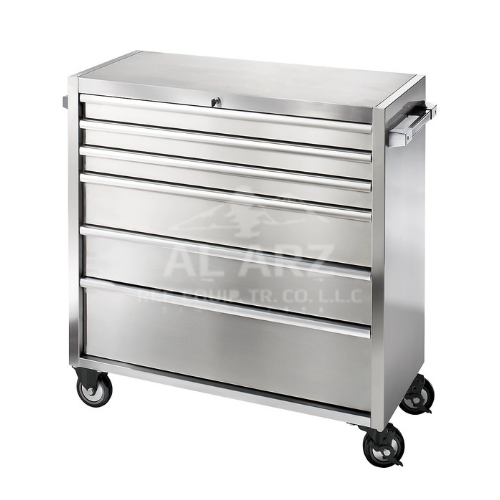 Heavy Duty Stainless-steel Tool Trolley