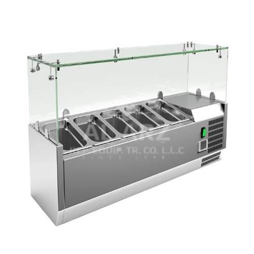 Top Salad Bar – Flat Glass